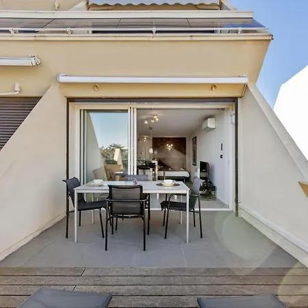 Апартаменты Le Wildly Luxe - Terrasse - Garage - Heliopolis Village Naturiste Агд